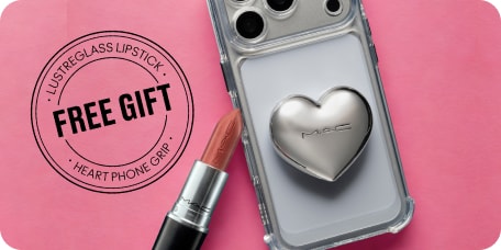 FREE LIPSTICK & HEART MIRROR POPGRIP