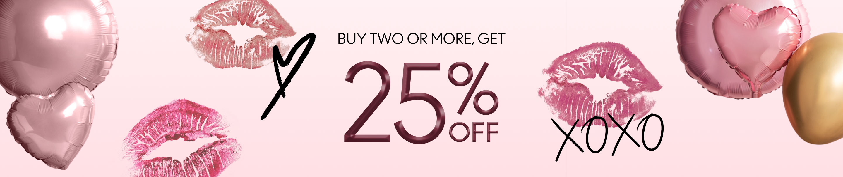 Buy 2 or more get 25% Off